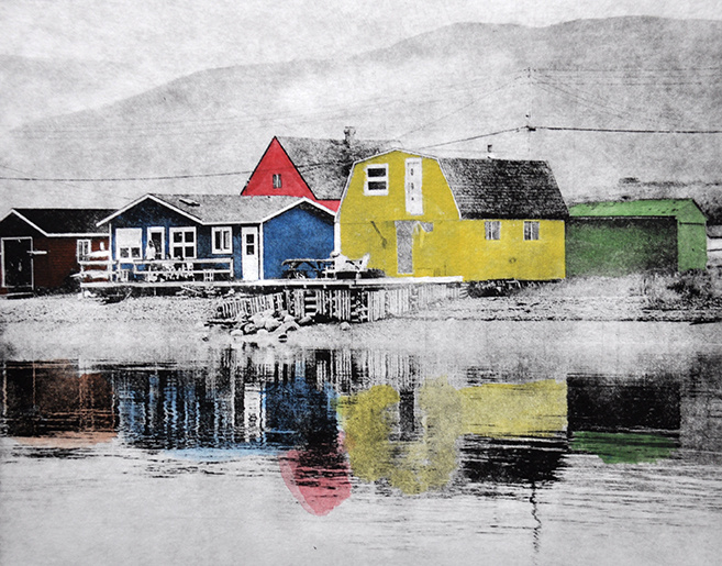 Woody Point Jelly Bean Houses SOLD by Katrin Smith